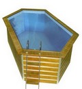 Piscine bois hors sol Piscine Evolux 680x370x130 cm 29 m3 kit complet