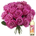 Roses et vin