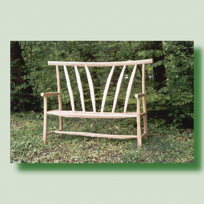 G4P FRANCE Banc de jardin,
 piece d'art unique